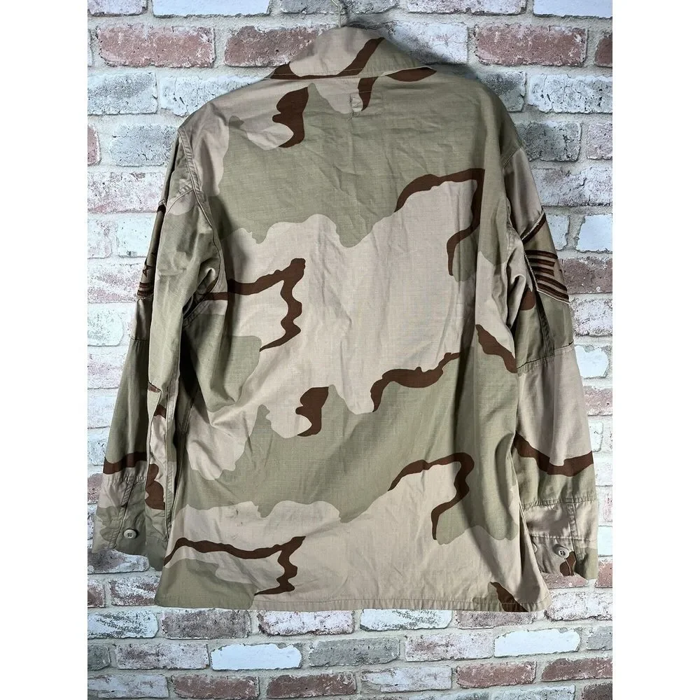 U.S. Air Force‎ 3-Color Desert Camouflage Pattern Combat Coat Size Large